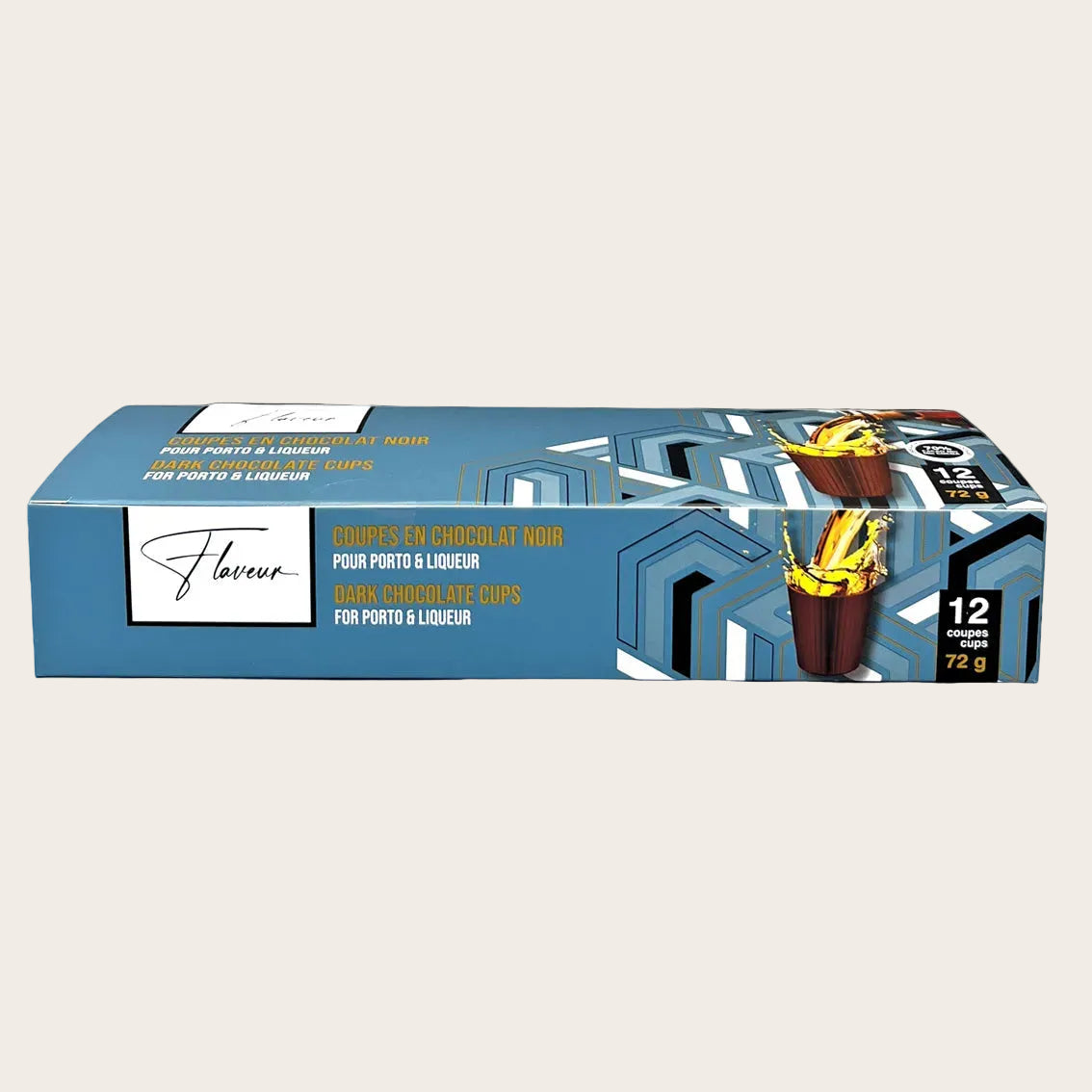 Porto Cups, 70% Dark Chocolate