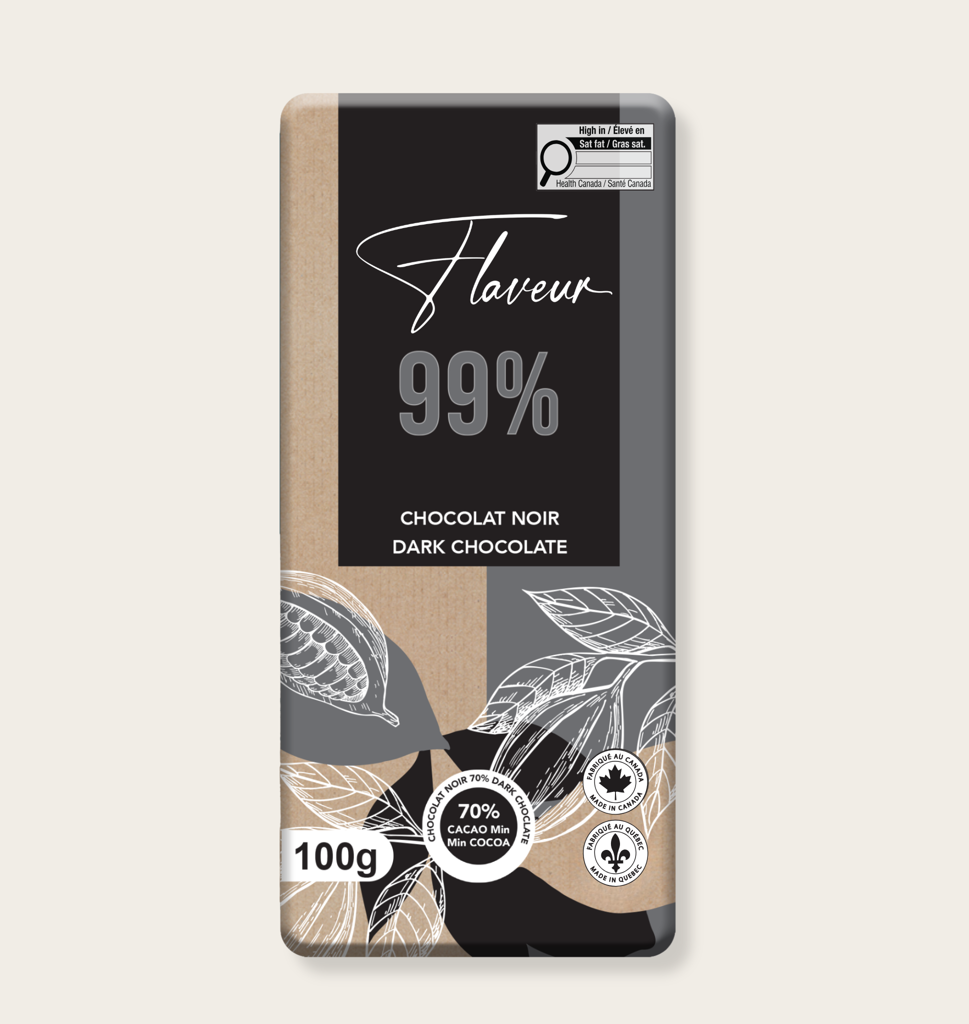 Pure 99% Dark Chocolate