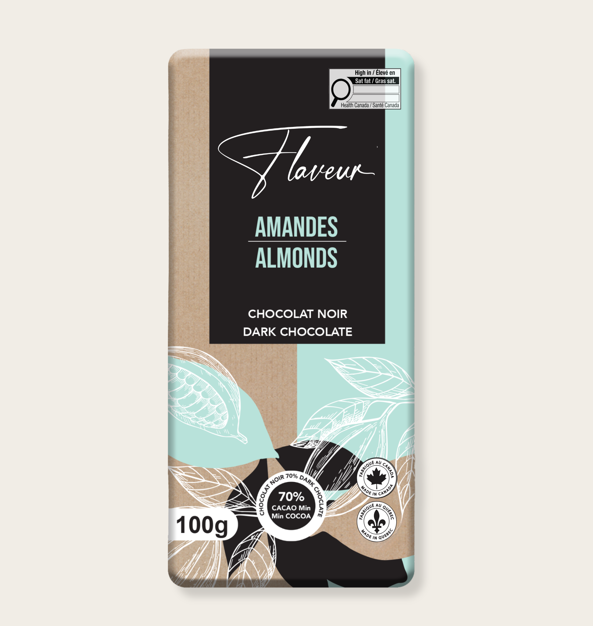 Almond, 70% Dark Chocolate